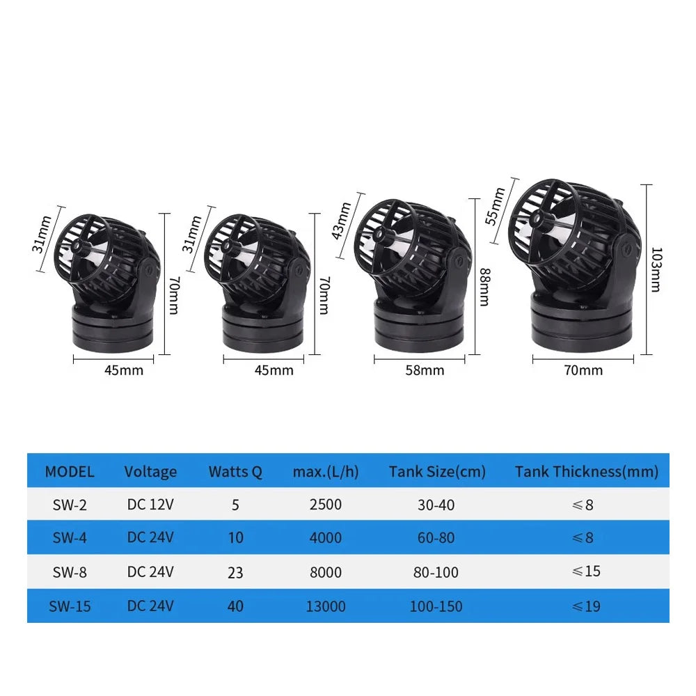 Jebao SW Wave Maker Circulation Pump