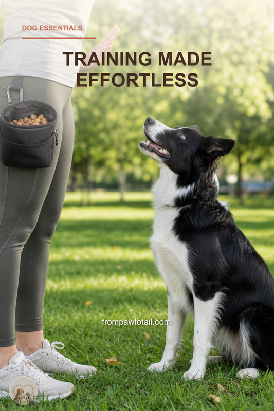 Dog training treat pouch