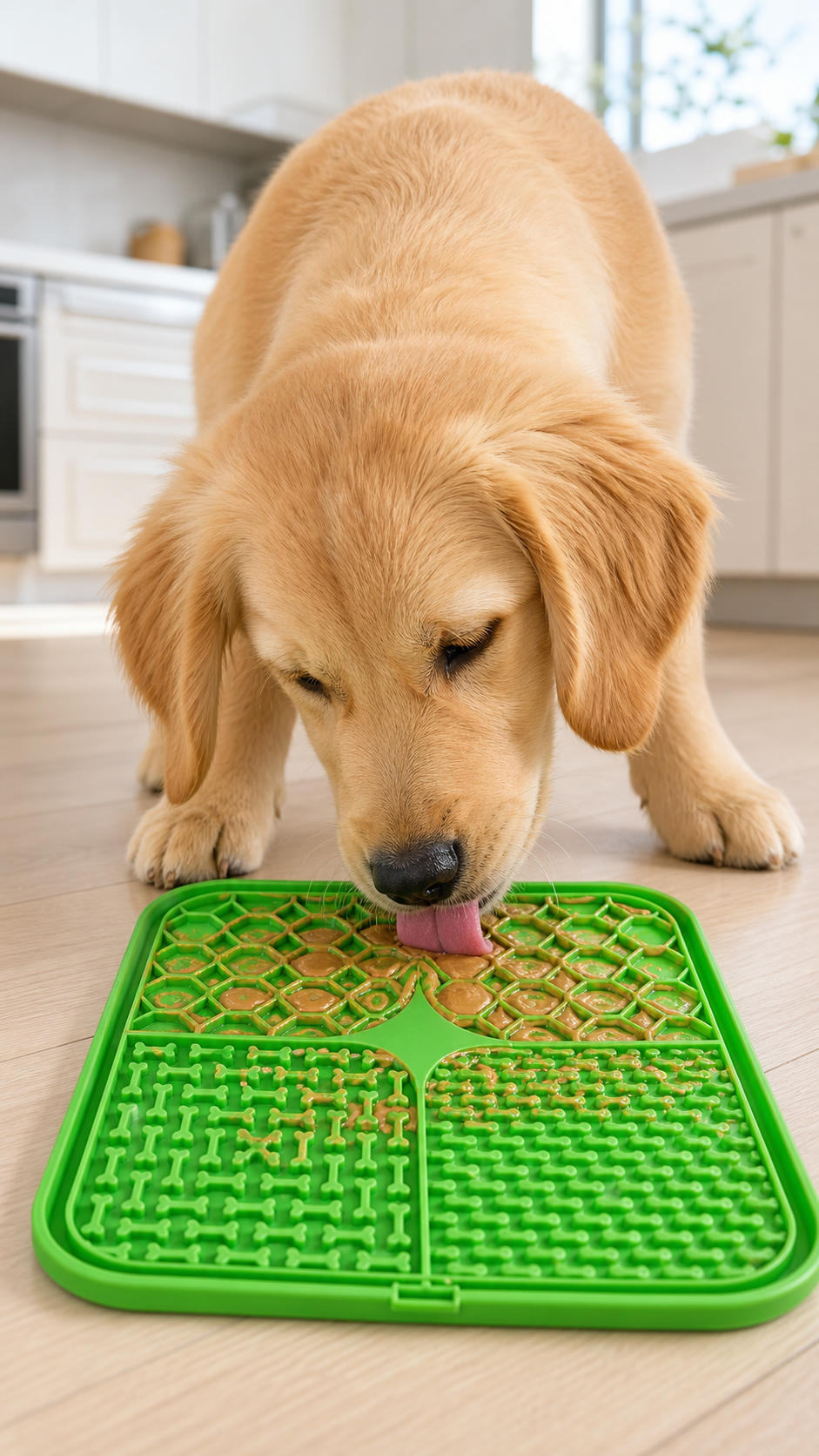 Silicone Lick Mat — Slow Feeder Enrichment Mat for Dogs & Cats