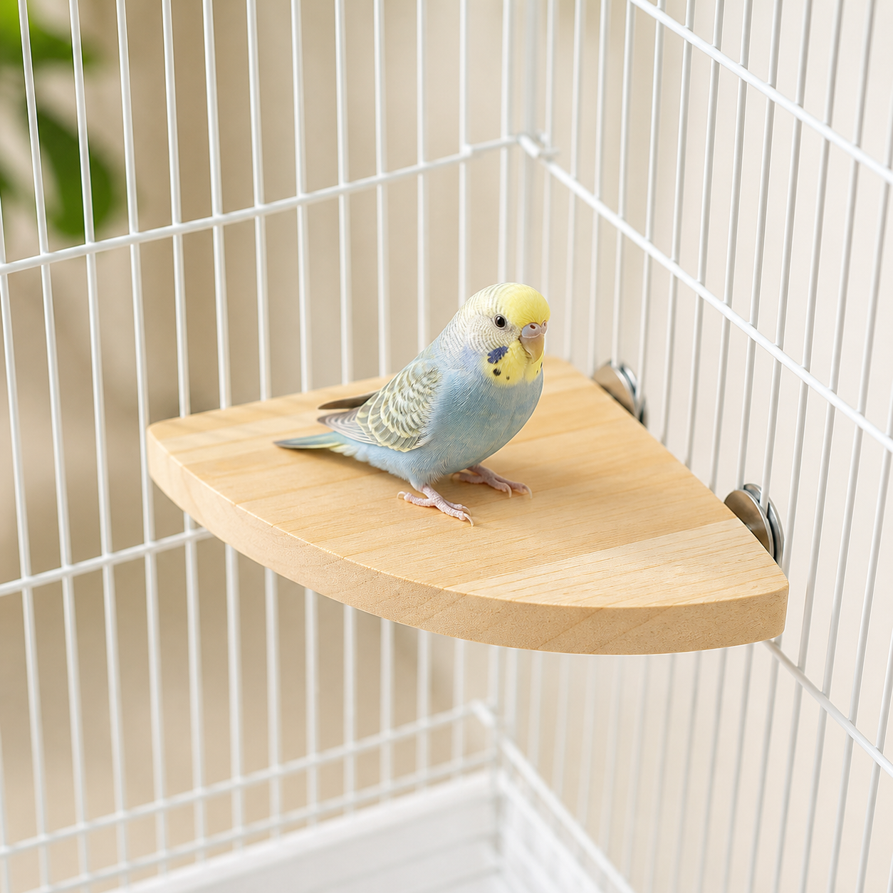 Bird Wood Perch Platform Stand
