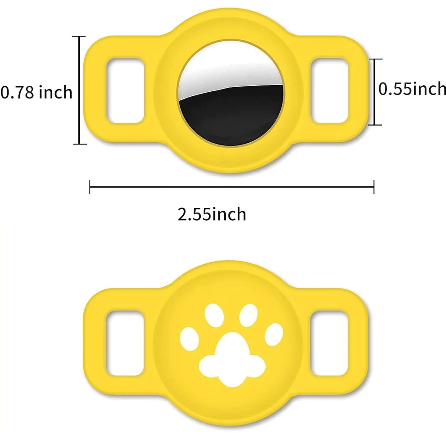 AirTag Pet Collar Holder — Lost Pet Tracker Case for Dogs & Cats