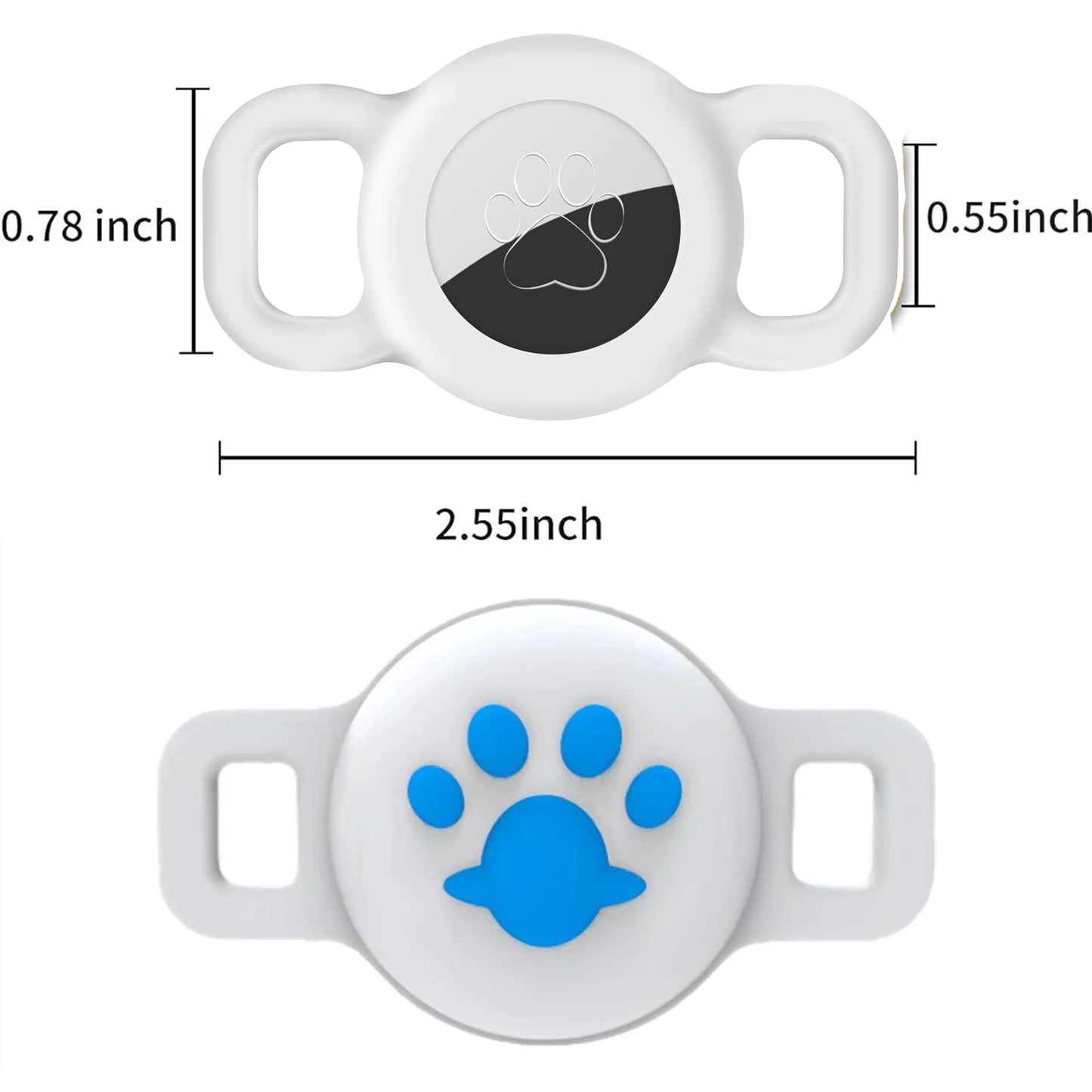AirTag Pet Collar Holder — Lost Pet Tracker Case for Dogs & Cats