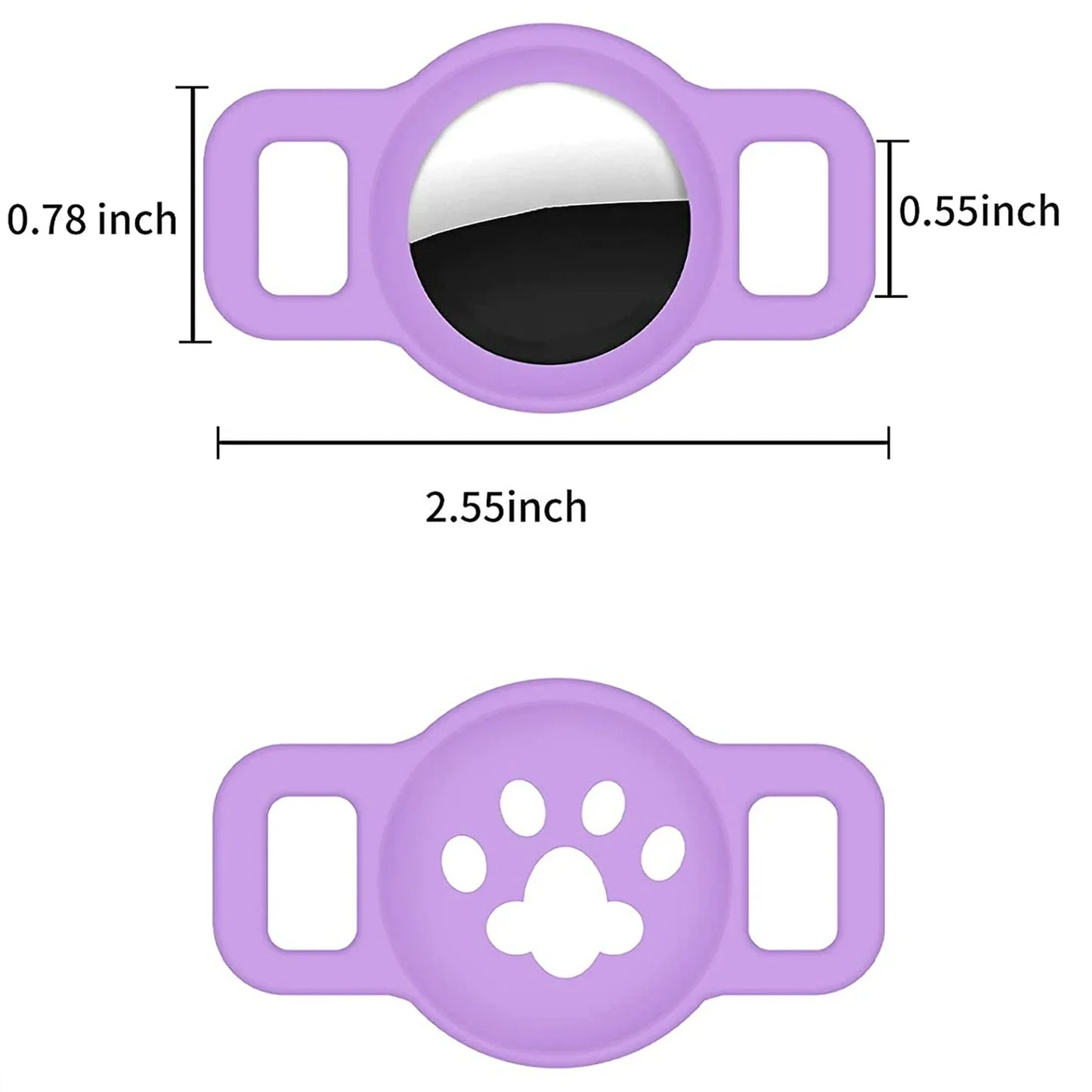 AirTag Pet Collar Holder — Lost Pet Tracker Case for Dogs & Cats