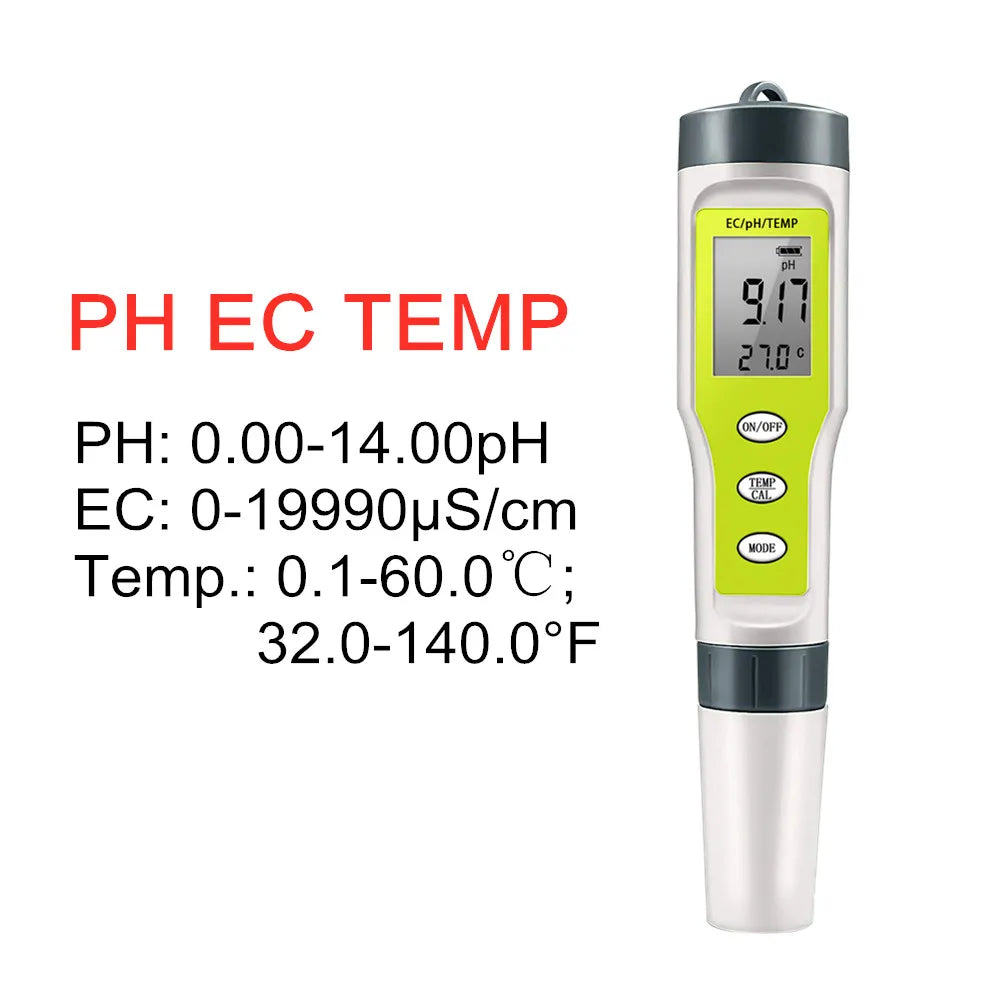 5-in-1 Aquarium Water Quality Monitor