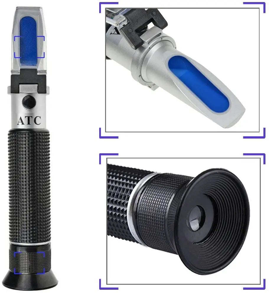 Saltwater Salinity Refractometer with ATC