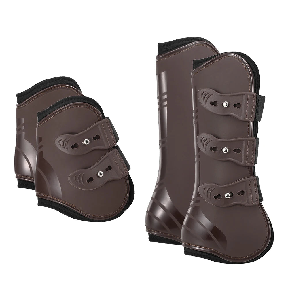 Horse Leg Protection Boots — Adjustable Tendon Guard