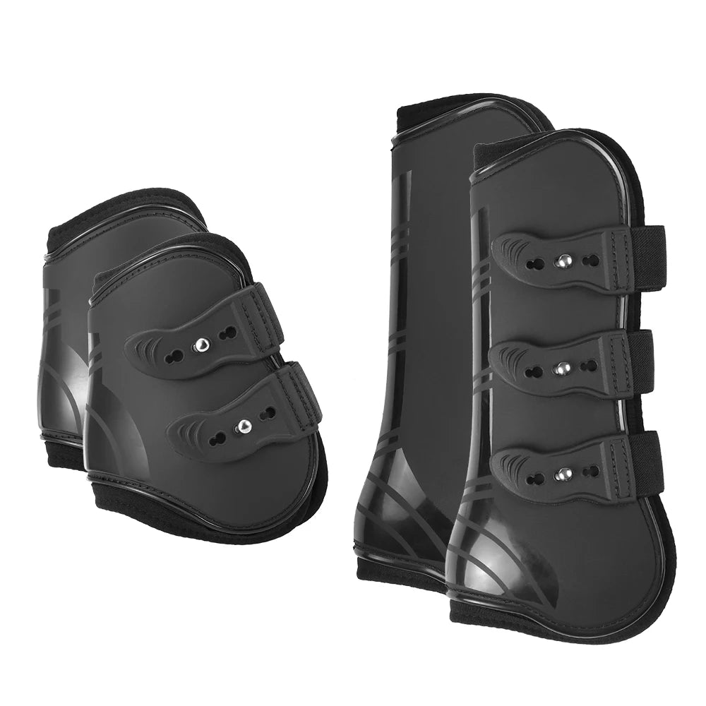 Horse Leg Protection Boots — Adjustable Tendon Guard