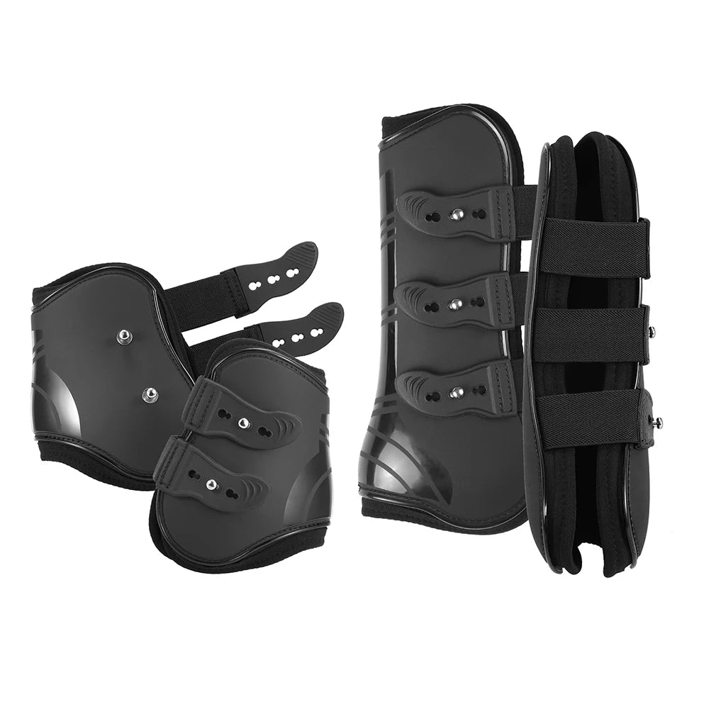 Horse Leg Protection Boots — Adjustable Tendon Guard