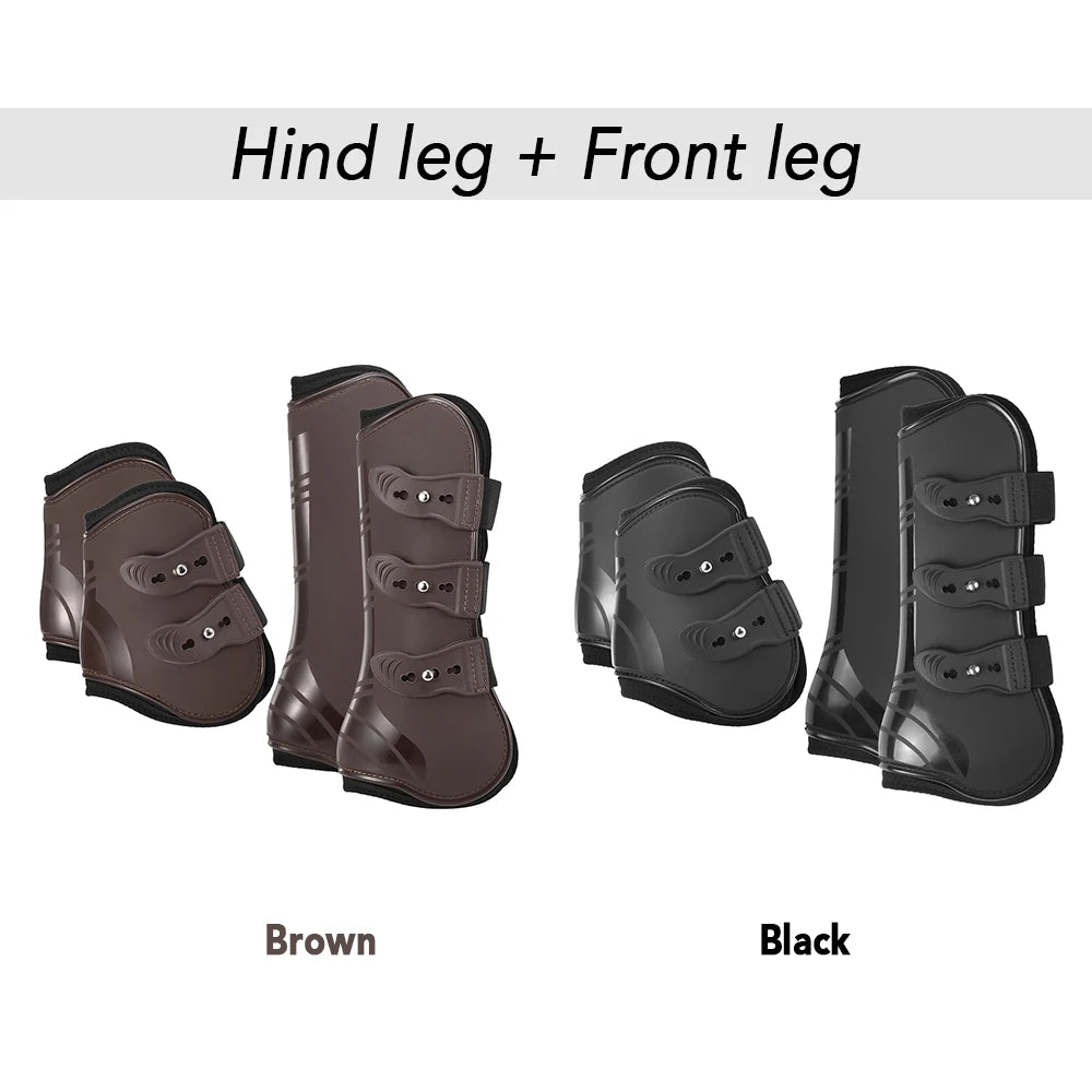Horse Leg Protection Boots — Adjustable Tendon Guard