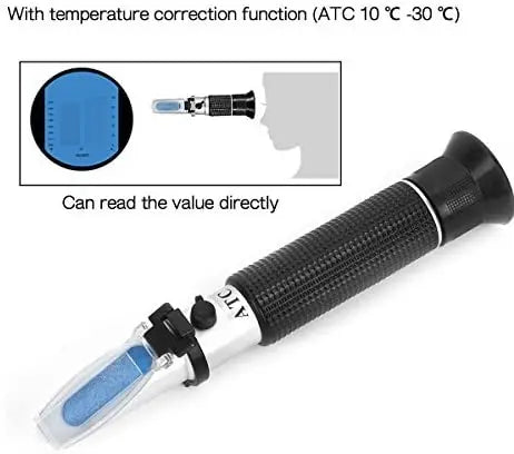 Saltwater Salinity Refractometer with ATC