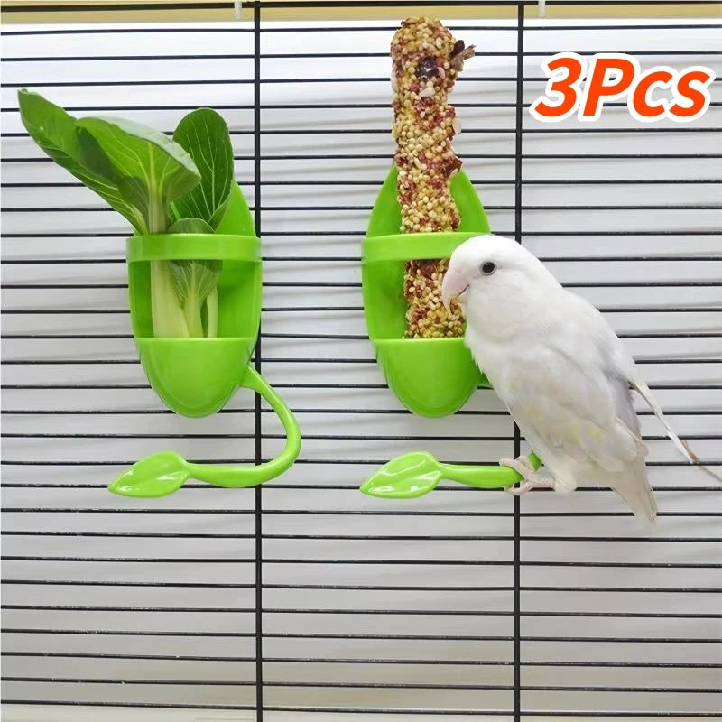 Bird Cuttlebone & Veggie Holder Clip