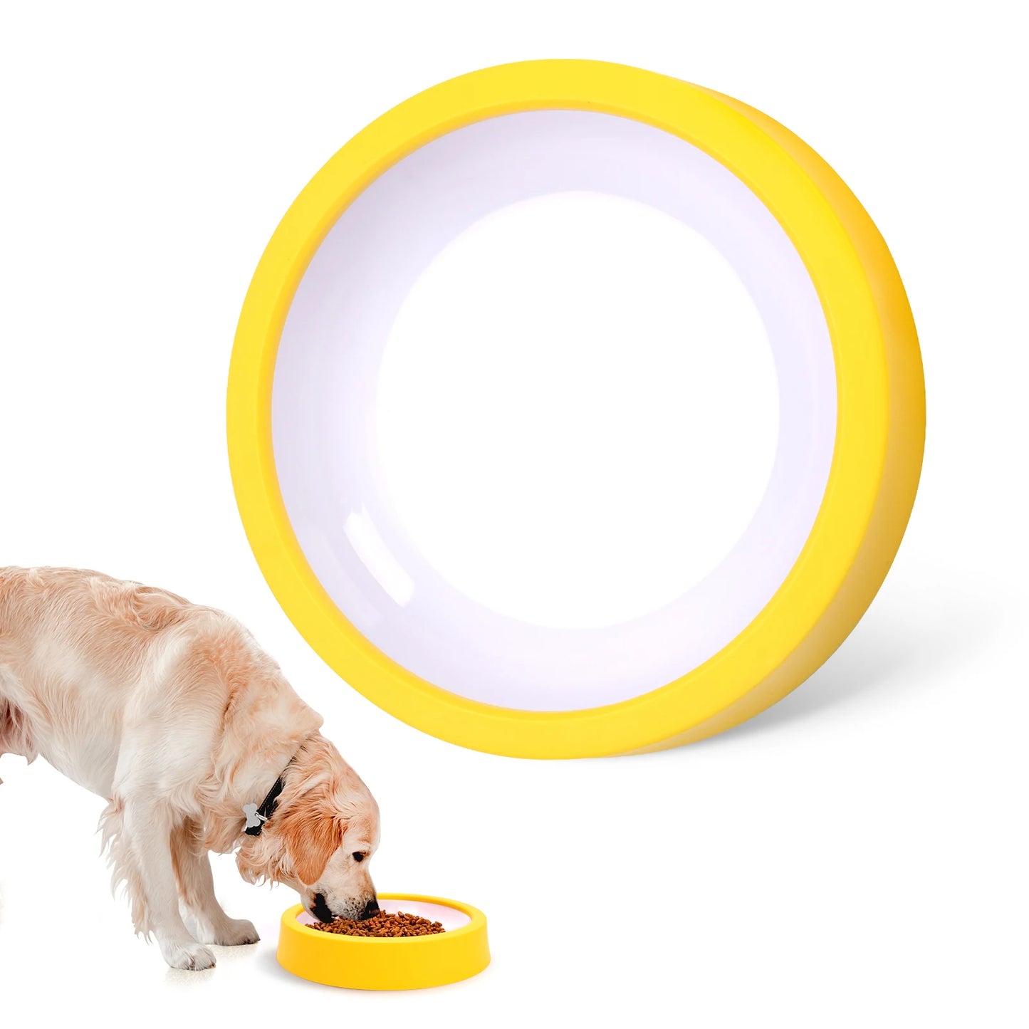 Slow Feeder Dog Bowl — Anti-Gulping Puzzle Bowl