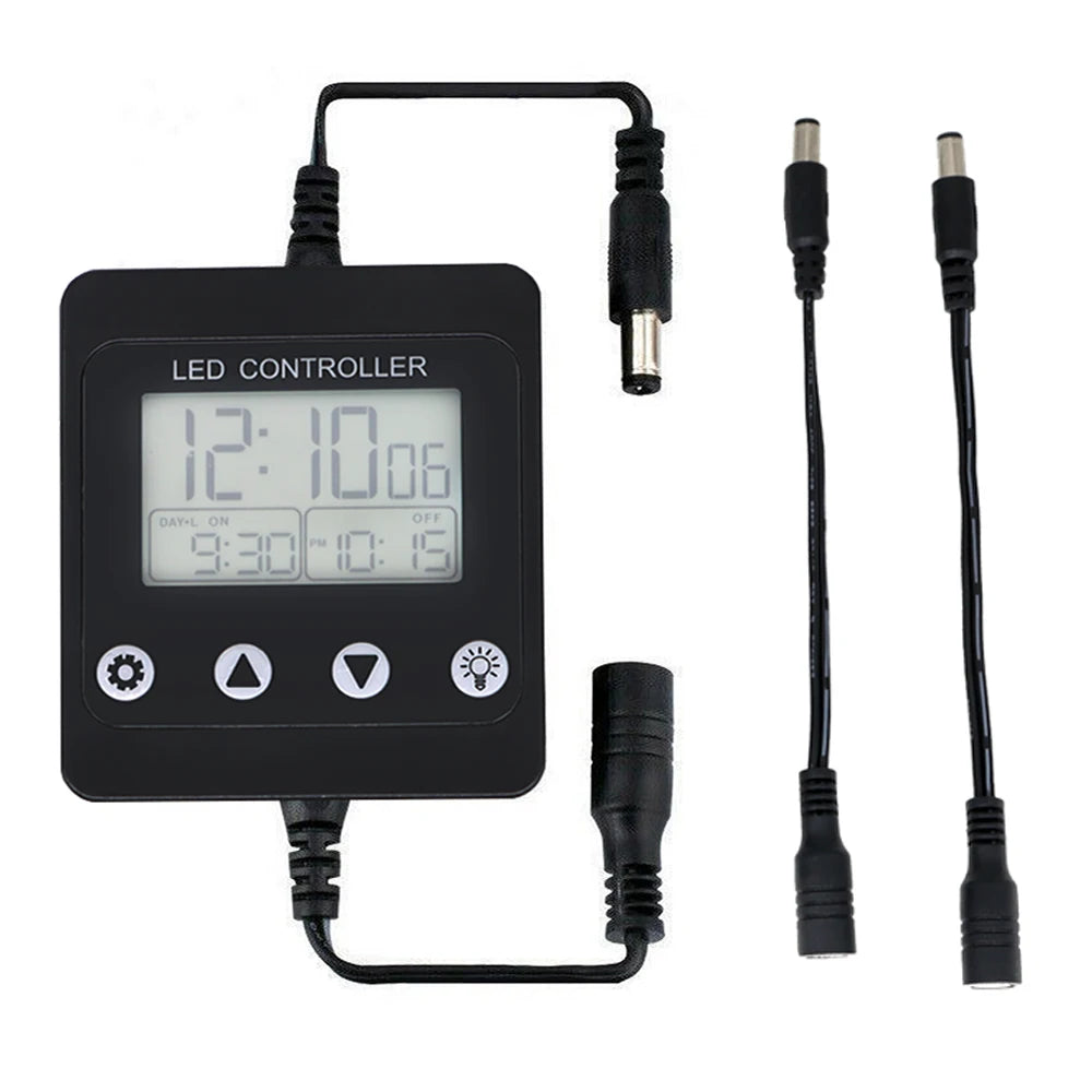 Aquarium LED Light Timer and Dimmer Controller
