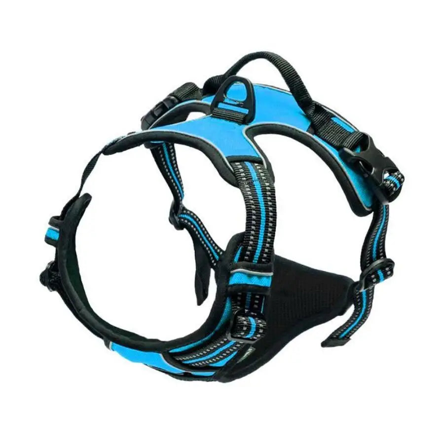 No-Pull Dog Harness — Adjustable Front-Clip Reflective Harness