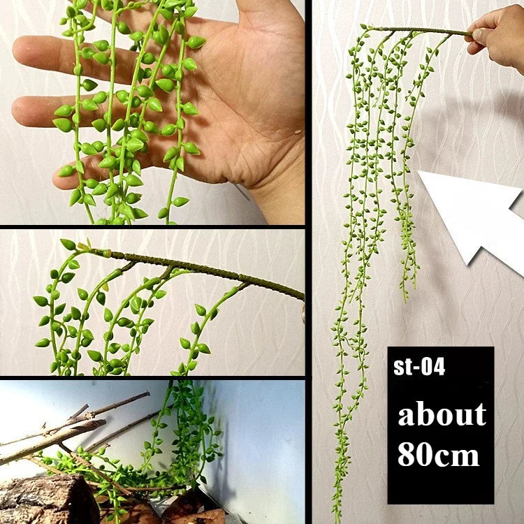 Reptile Bendable Climbing Vine Terrarium Decor