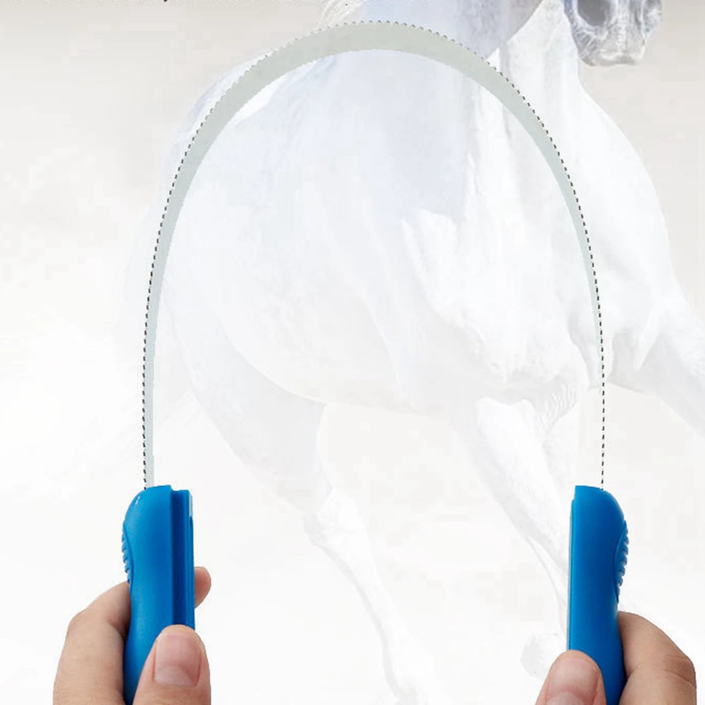 Horse Curry Comb — Equestrian Grooming Brush and Sweat Scraper