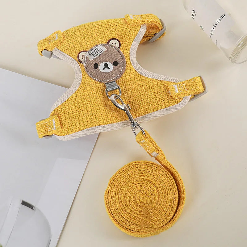 Small Animal Harness & Leash — Rabbit, Guinea Pig, Ferret