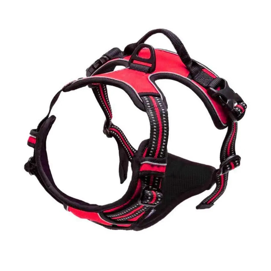 No-Pull Dog Harness — Adjustable Front-Clip Reflective Harness