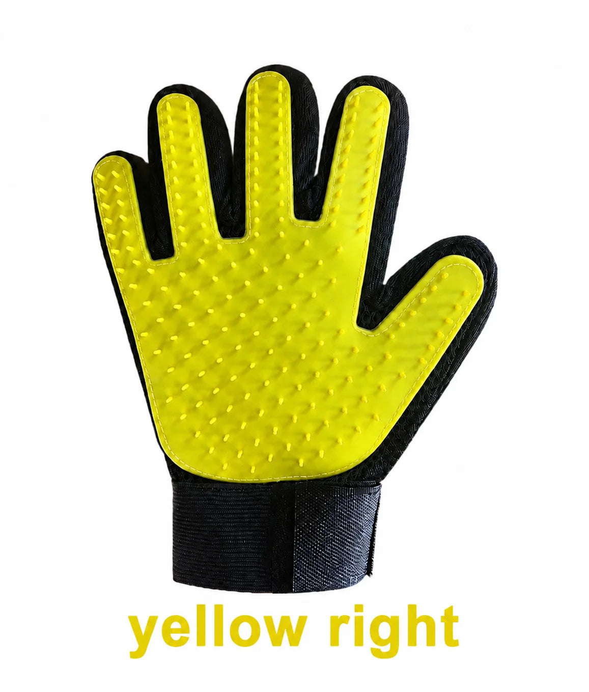 Pet Deshedding Grooming Glove — Gentle Hair Remover for Dogs & Cats