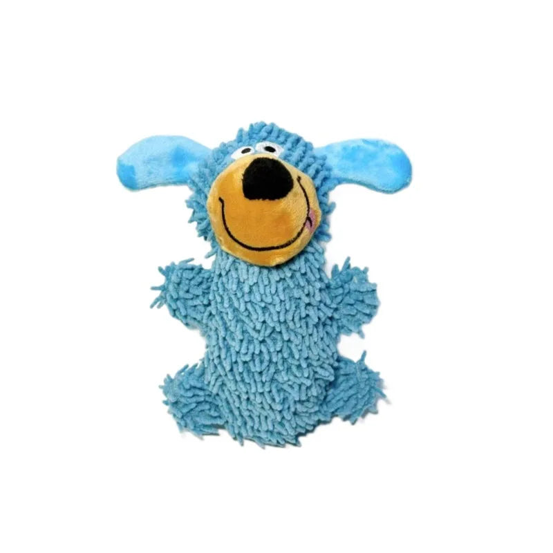 Dog Plush Squeaky Toy Set