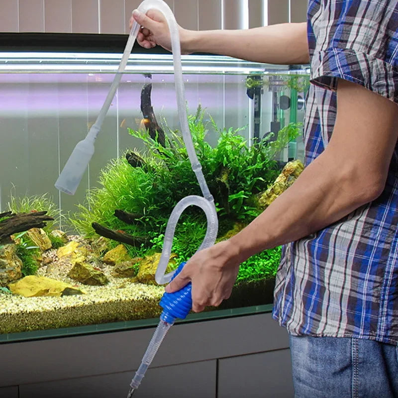 Aquarium Gravel Siphon Vacuum Cleaner