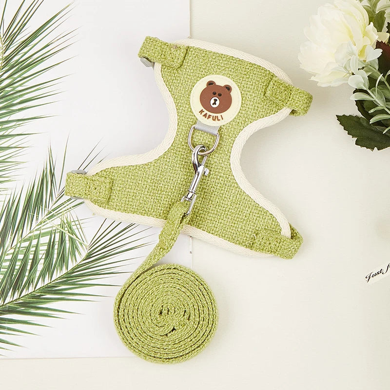 Small Animal Harness & Leash — Rabbit, Guinea Pig, Ferret