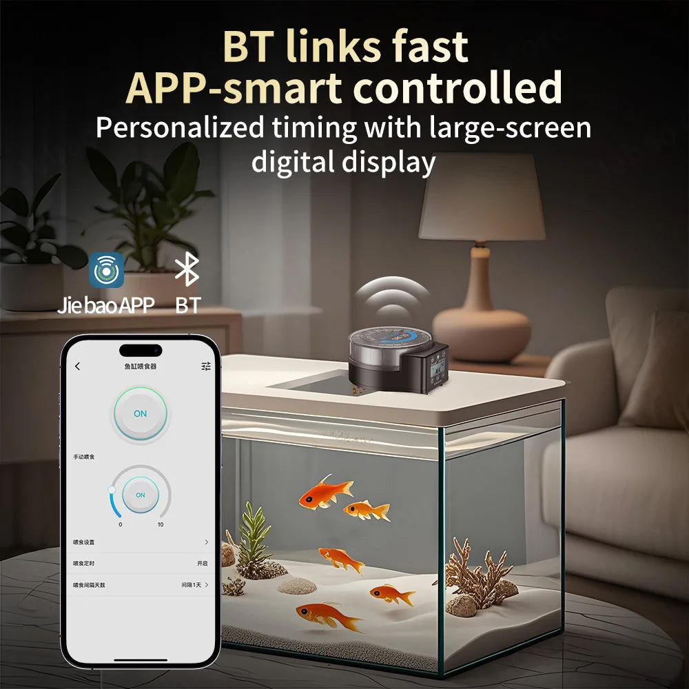 Jebao Bluetooth Smart Fish Feeder