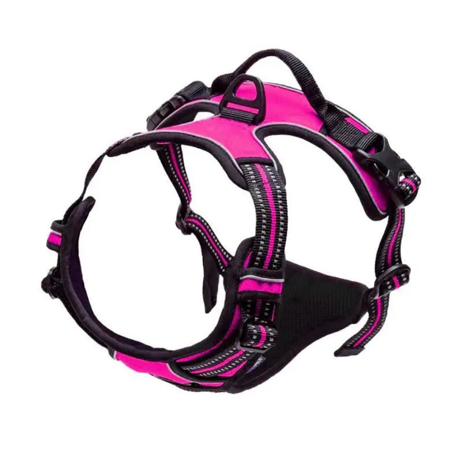 No-Pull Dog Harness — Adjustable Front-Clip Reflective Harness