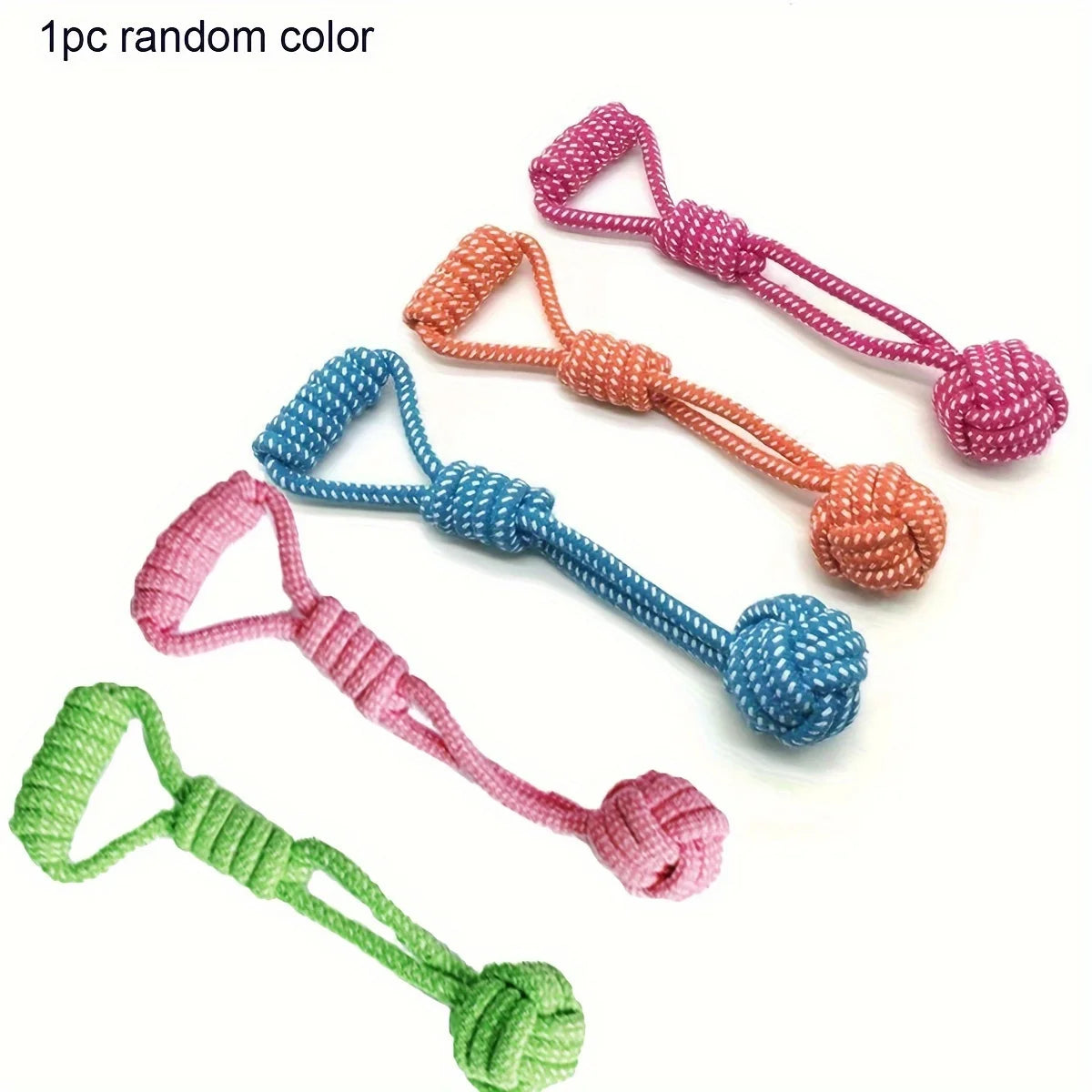 Dog Rope Toy — Braided Chew and Tug