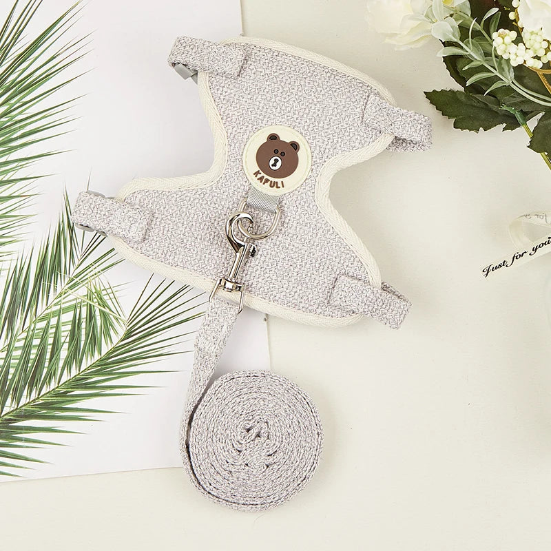 Small Animal Harness & Leash — Rabbit, Guinea Pig, Ferret