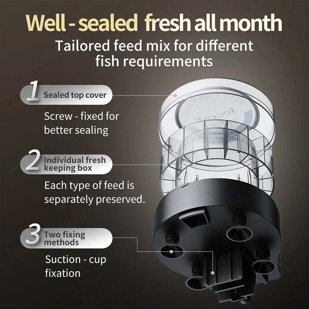 Jebao Bluetooth Smart Fish Feeder