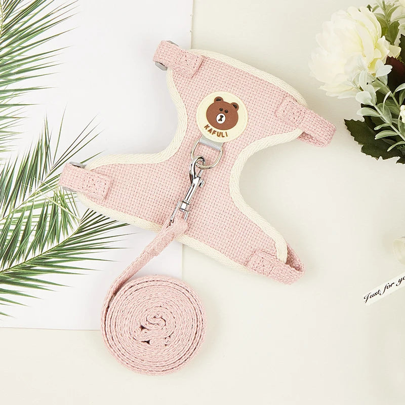 Small Animal Harness & Leash — Rabbit, Guinea Pig, Ferret