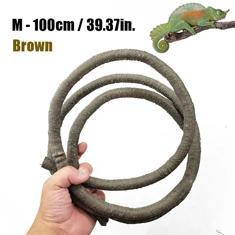 Reptile Bendable Climbing Vine Terrarium Decor