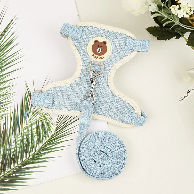 Small Animal Harness & Leash — Rabbit, Guinea Pig, Ferret