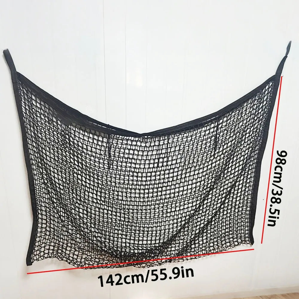 Slow Feed Hay Net for Horses — Large Capacity Hanging Feeder
