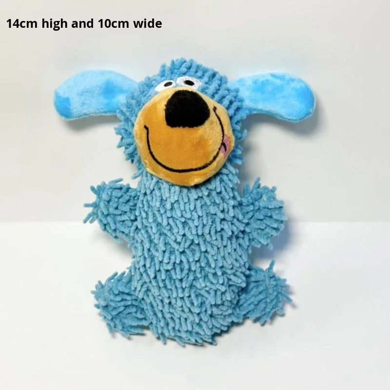 Dog Plush Squeaky Toy Set