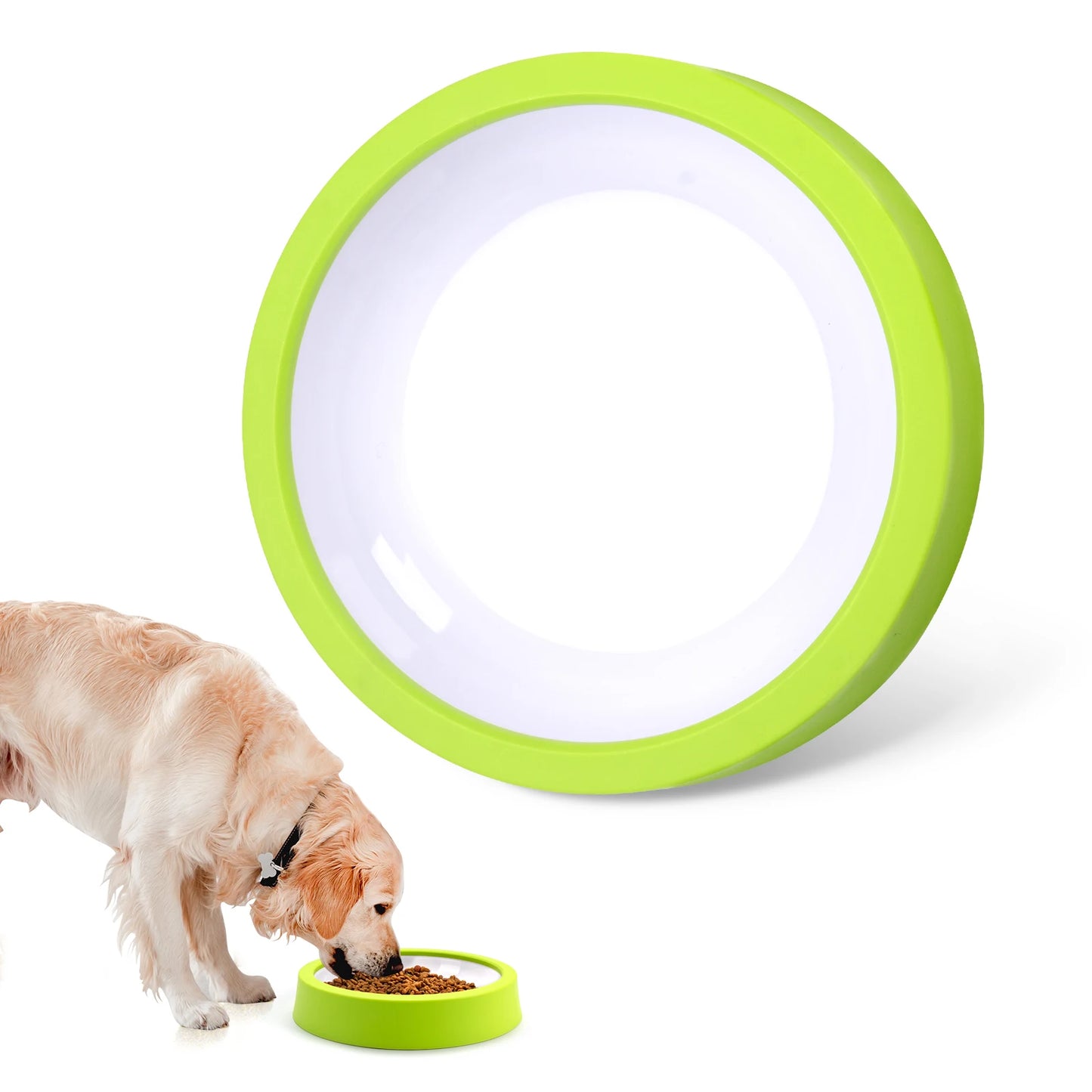 Slow Feeder Dog Bowl — Anti-Gulping Puzzle Bowl