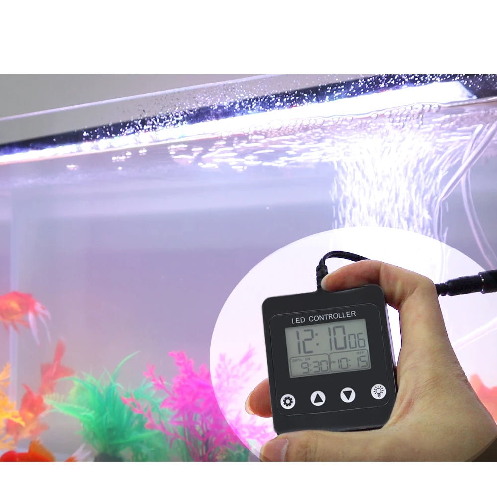 Aquarium LED Light Timer and Dimmer Controller