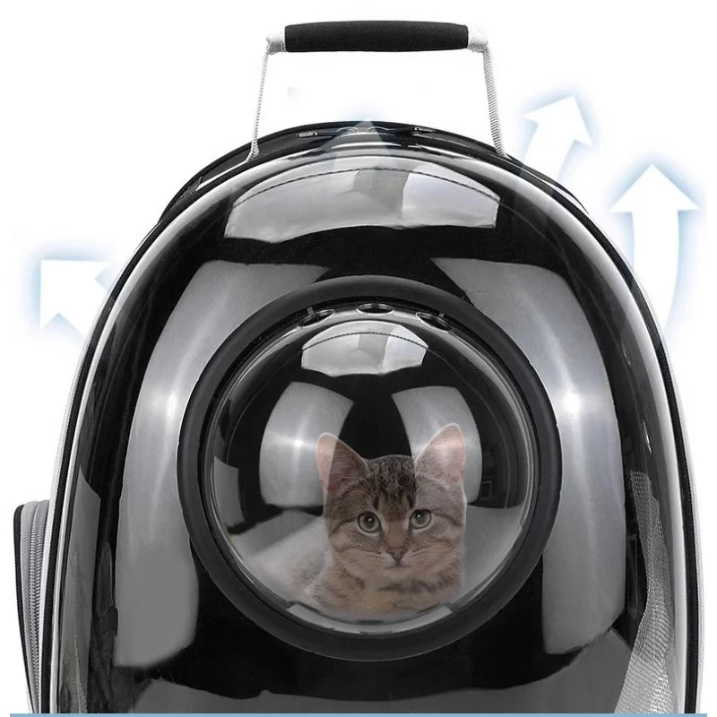 Cat Backpack Carrier — Bubble Window Space Capsule