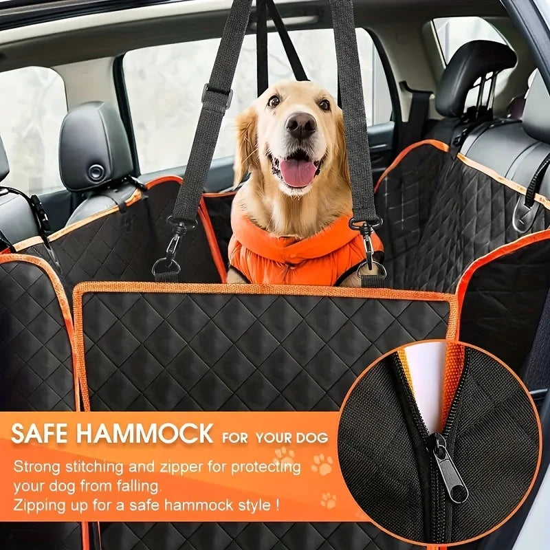Waterproof Dog Car Seat Cover — Hammock Style