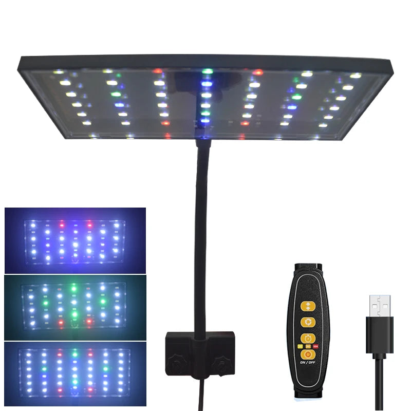 USB Full Spectrum Aquarium LED Light