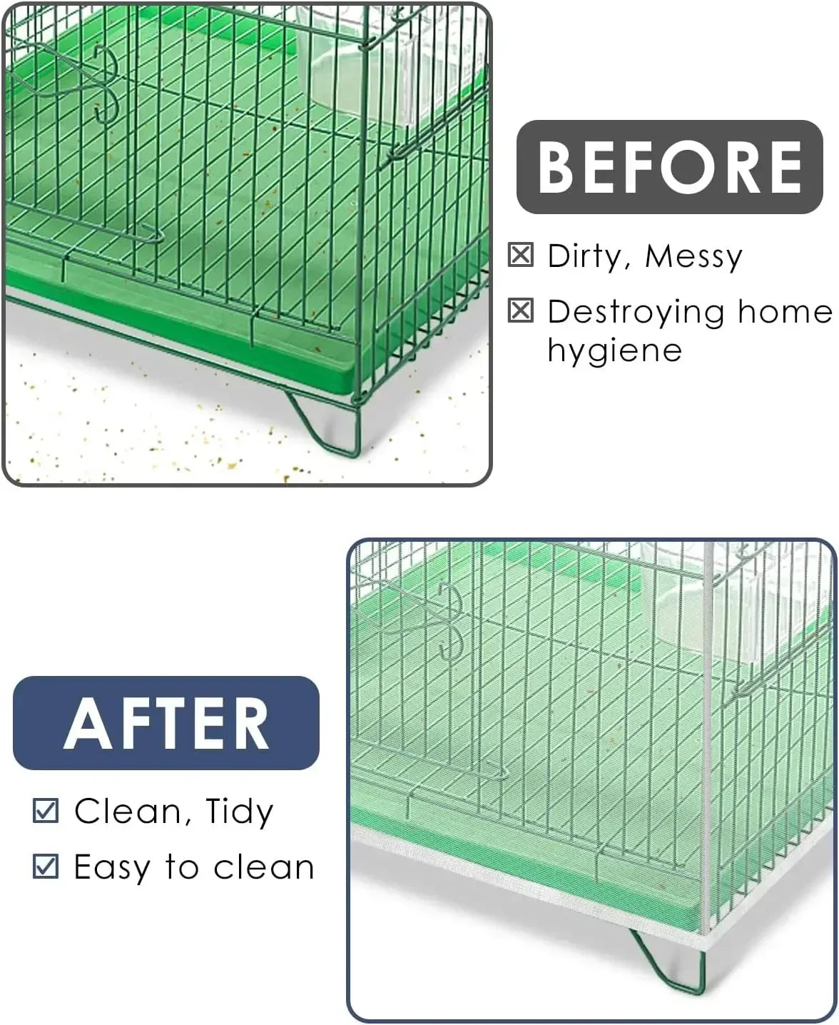 Bird Cage Seed Catcher Skirt
