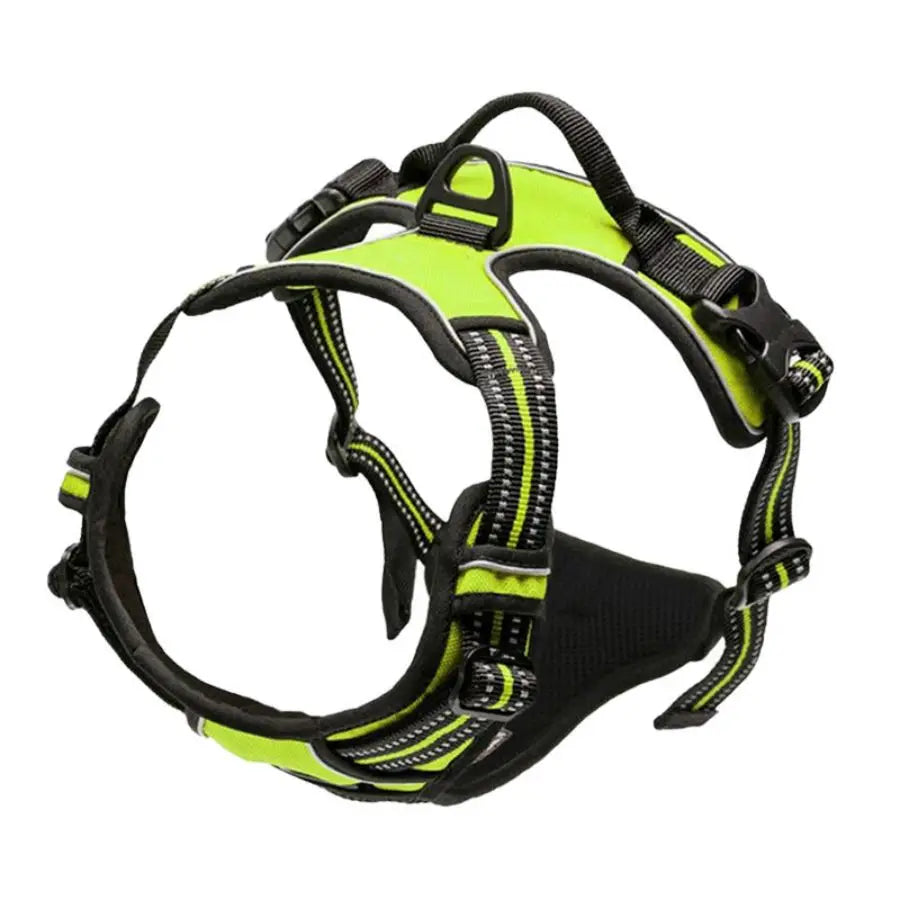 No-Pull Dog Harness — Adjustable Front-Clip Reflective Harness