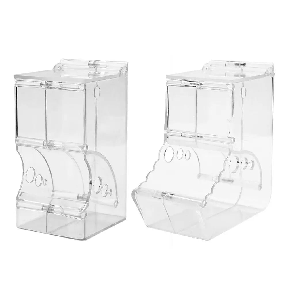 Clear Automatic Hamster Food Dispenser