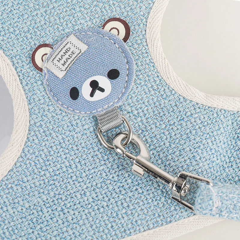 Small Animal Harness & Leash — Rabbit, Guinea Pig, Ferret