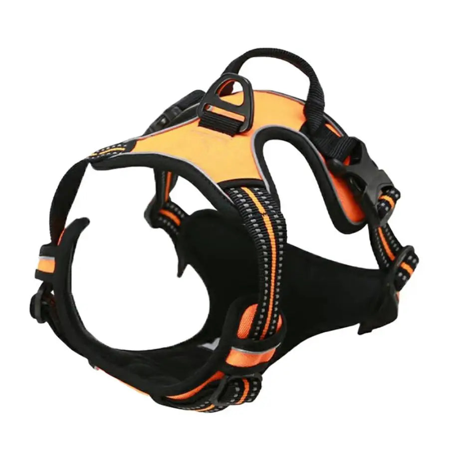 No-Pull Dog Harness — Adjustable Front-Clip Reflective Harness