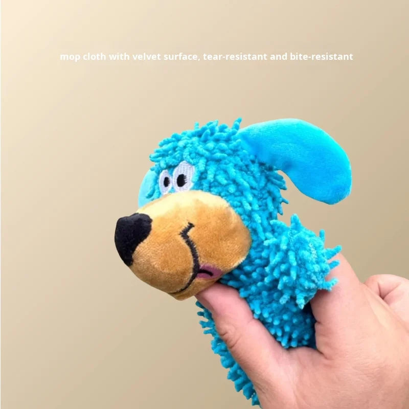 Dog Plush Squeaky Toy Set