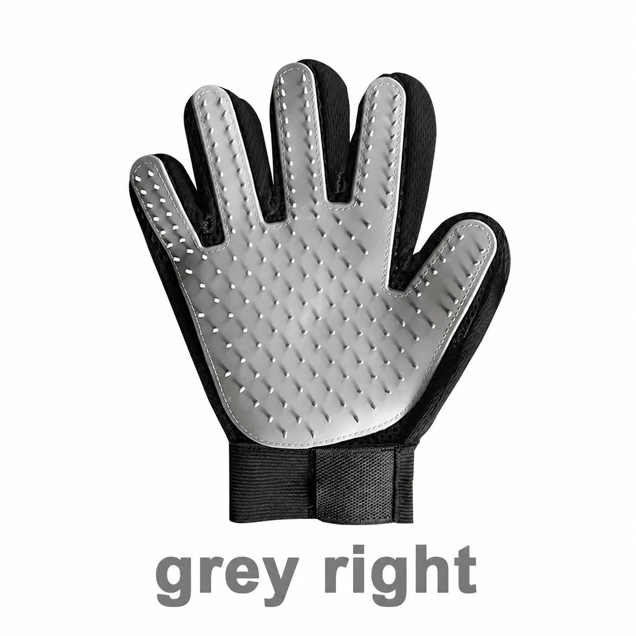 Pet Deshedding Grooming Glove — Gentle Hair Remover for Dogs & Cats
