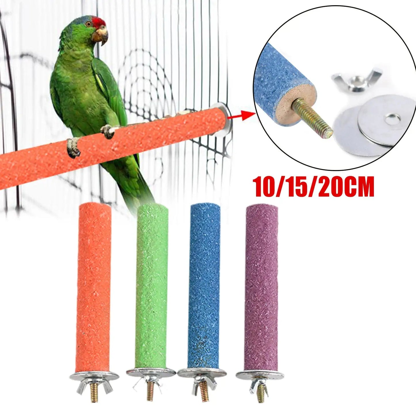 Bird Paw Grinding Perch — Natural Nail Trimmer