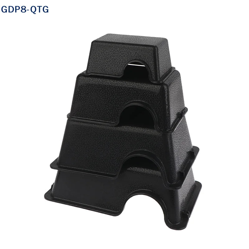 Reptile Black Ventilated Hide Box